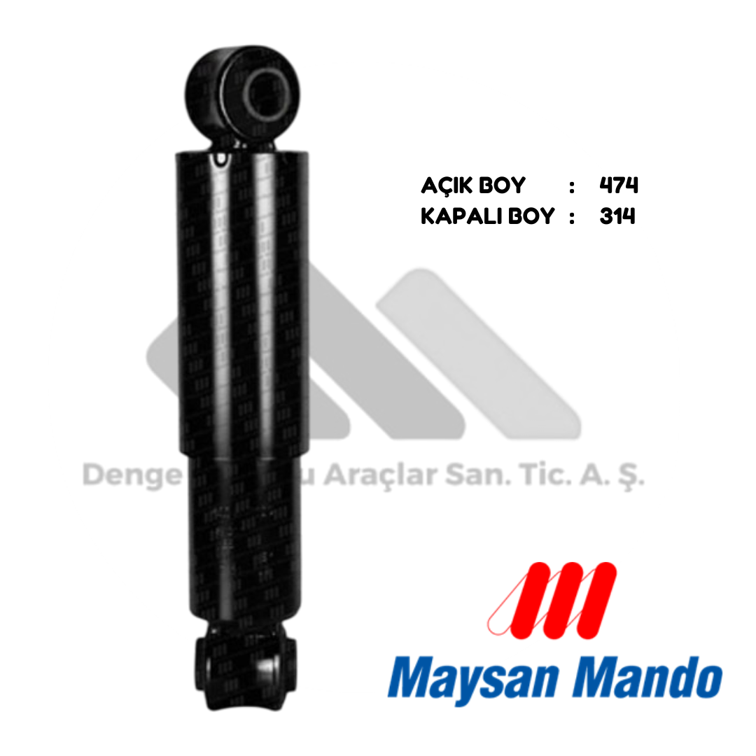 SAF DİKEY (2 376 0010 02 ) (Eski No: N6885518) ŞASİ Amortisörü ARKA